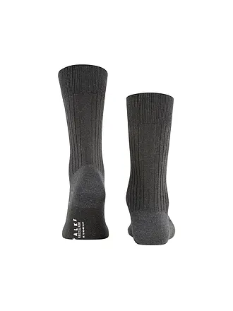 FALKE | Chaussettes BRISTOL PURE anthracite mel. | grau